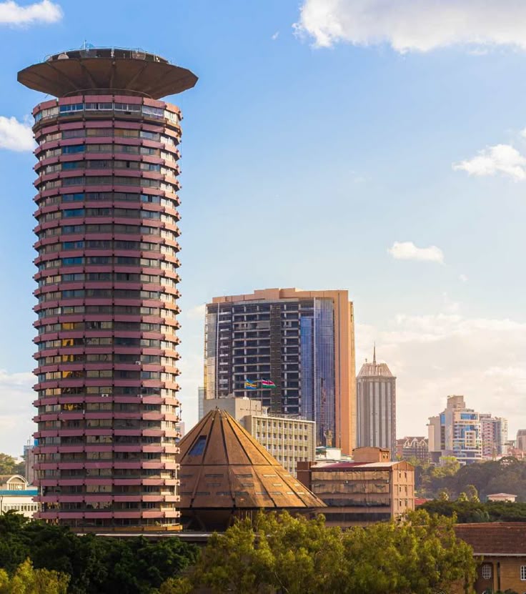 Nairobi City Skyline